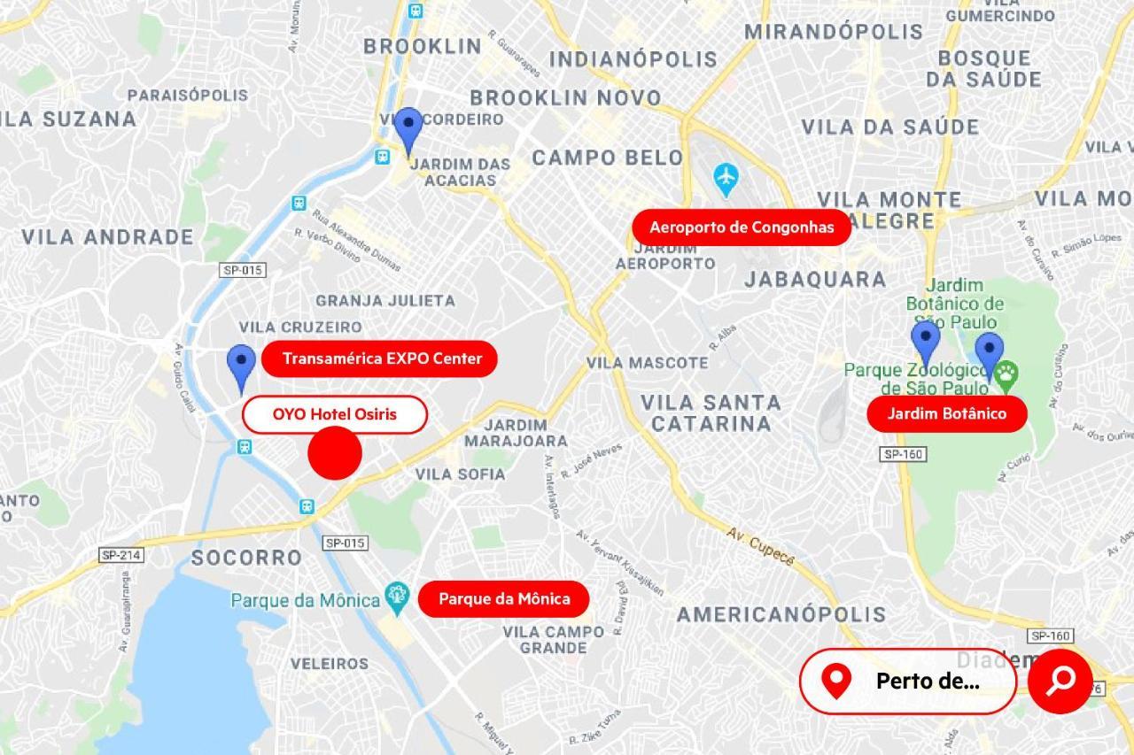 Hotel Osiris São Paulo Exteriör bild